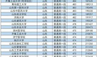 山东科技大学录取分数线2022